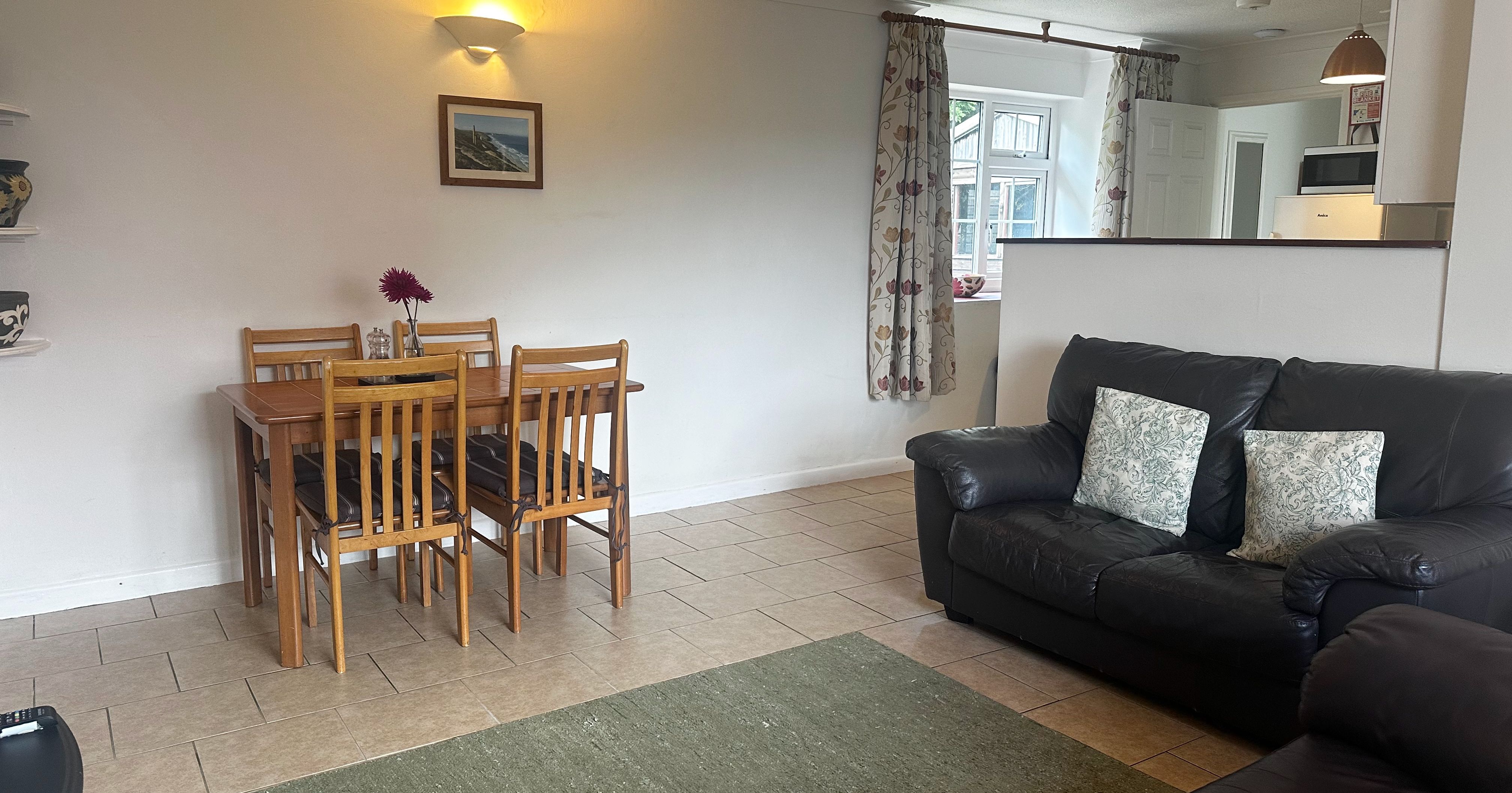 Stable Cottage Open-plan Living Area