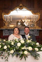 Louise Richey - Bride and groom