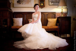 portia-crossley bride sat inside
