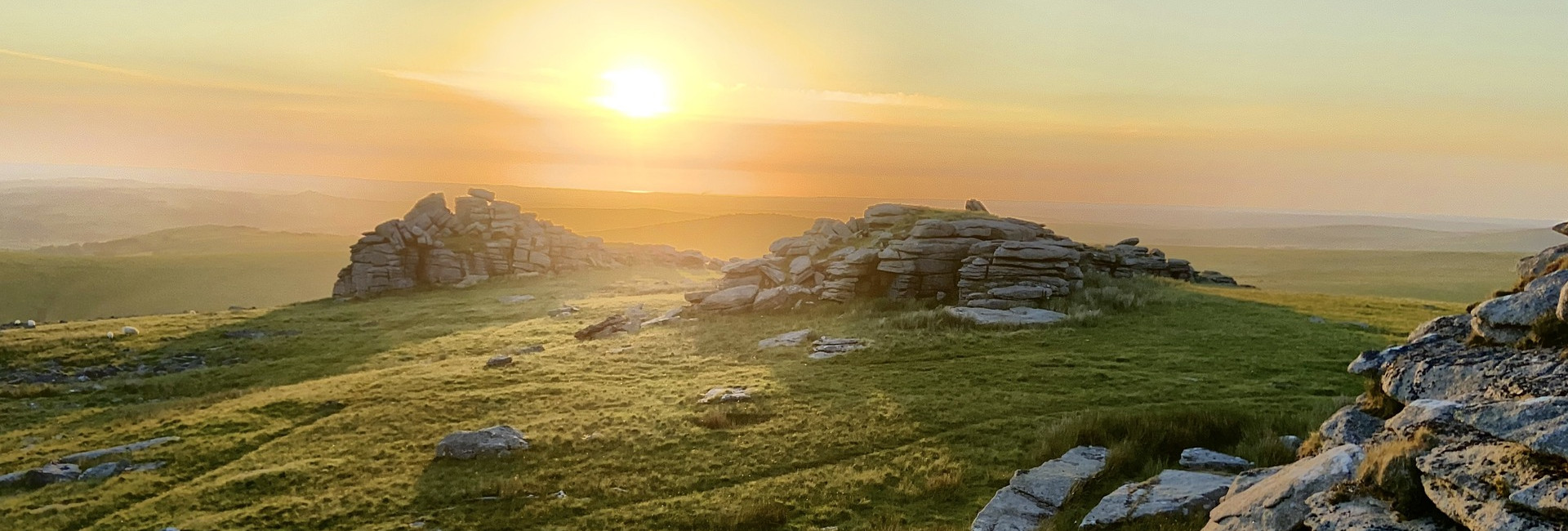 Stunning views over Dartmoor