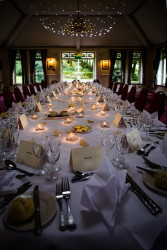 Maggie McCall - table set up