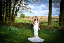 Richard Palmer - bride outside