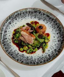 Dinner at Two Bridges Hotel