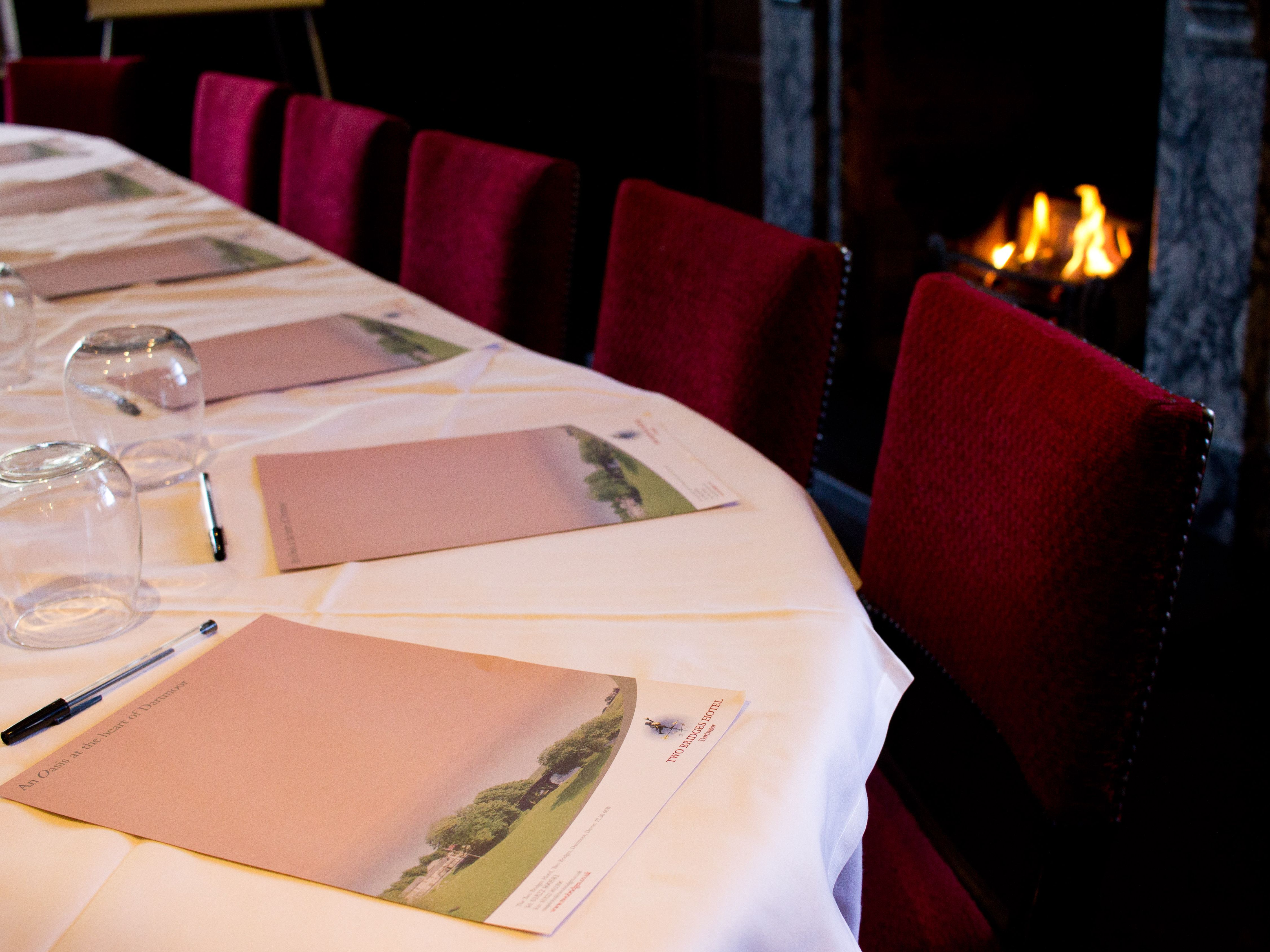 Meeting room at the Two Bridges Hotel