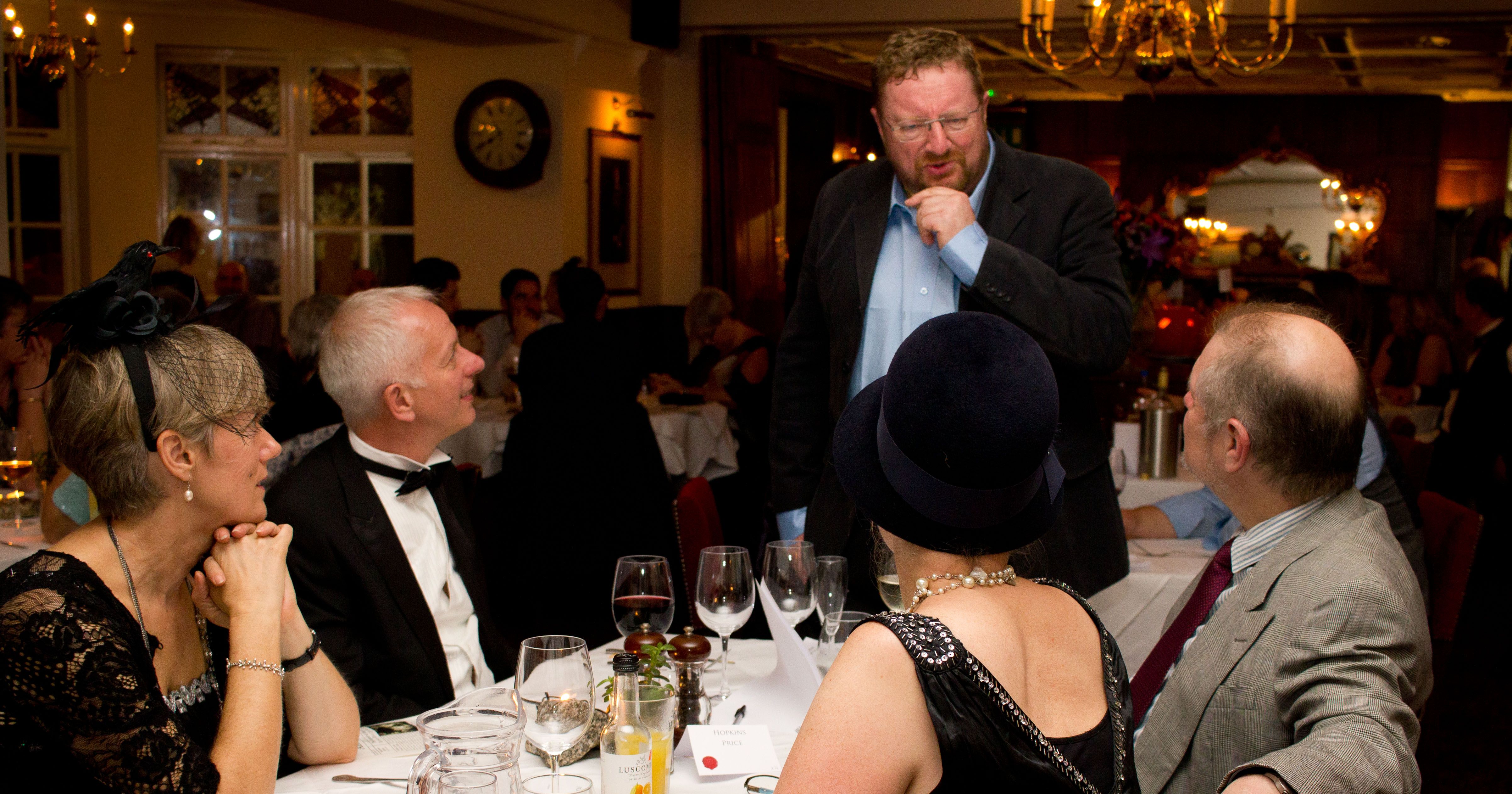 Murder mystery dinner