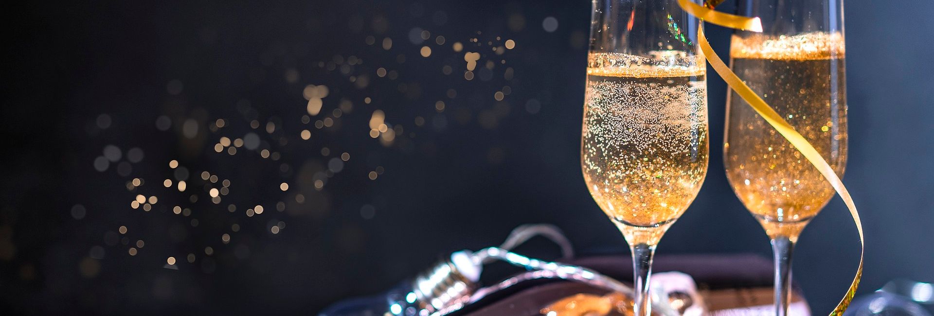 Champagne on New Years Eve