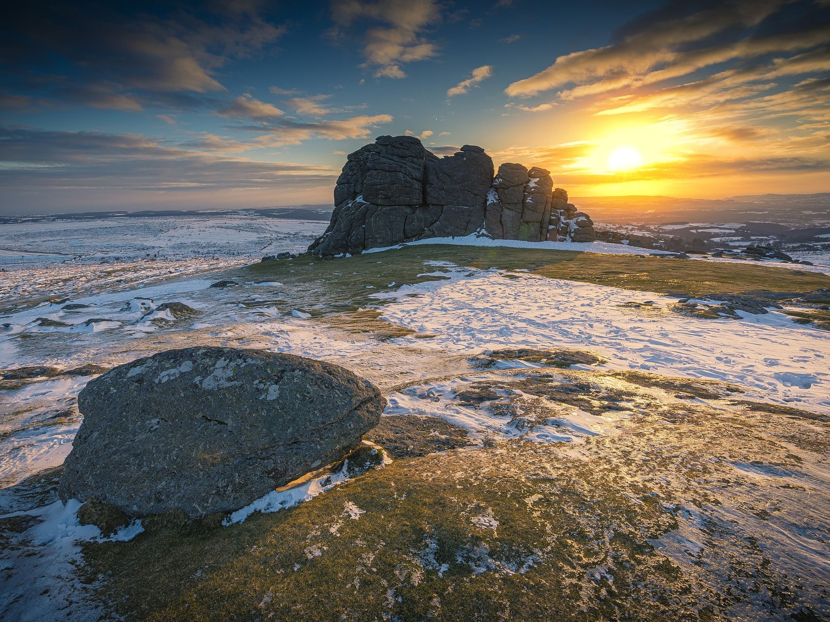 Dartmoor in winter