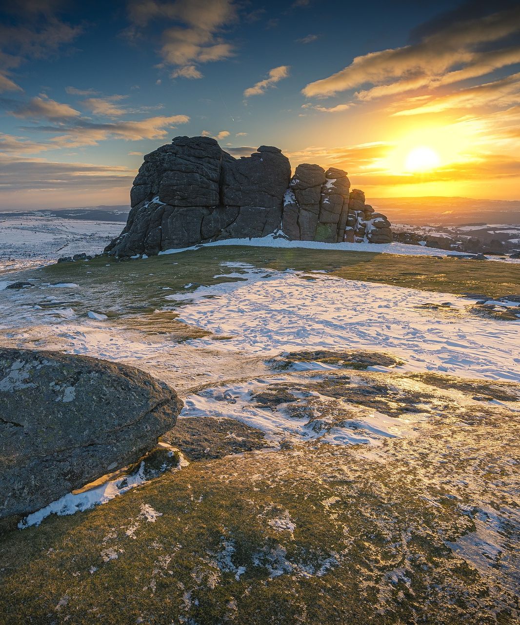 Dartmoor in winter