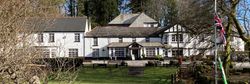 Front view of Two Bridges Hotel