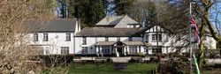 Front view of Two Bridges Hotel