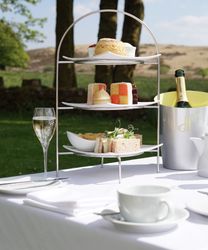 Afternoon tea at Two Bridges Hotel