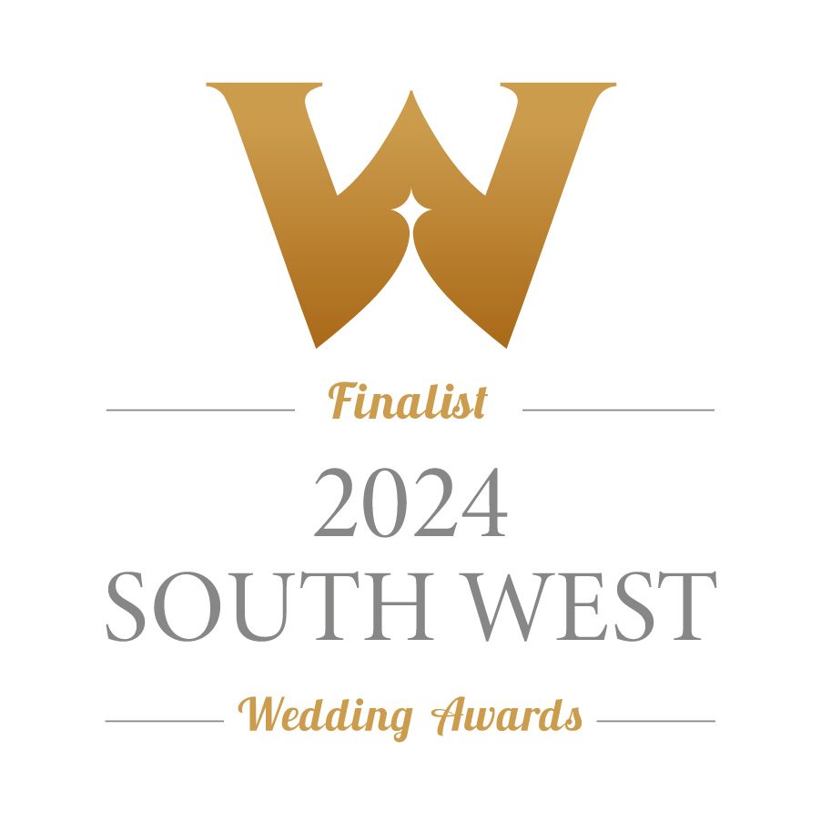 South West Wedding Awards 2024 finalist badge