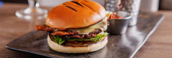 Burger and Chips