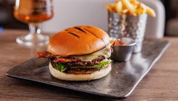 Burger and Chips
