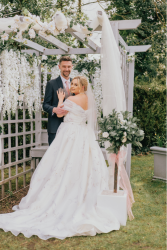 Wedding Couple Outside