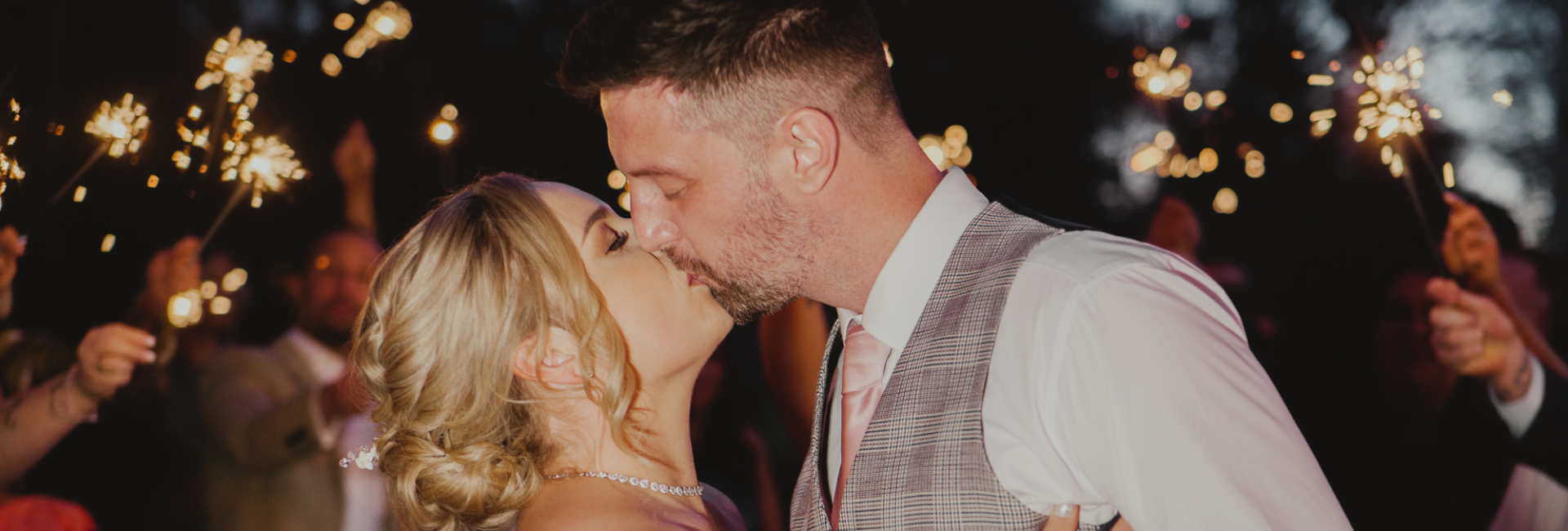 Wedding Couple Sparklers