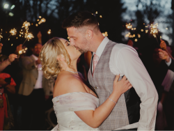 Wedding Couple Sparklers