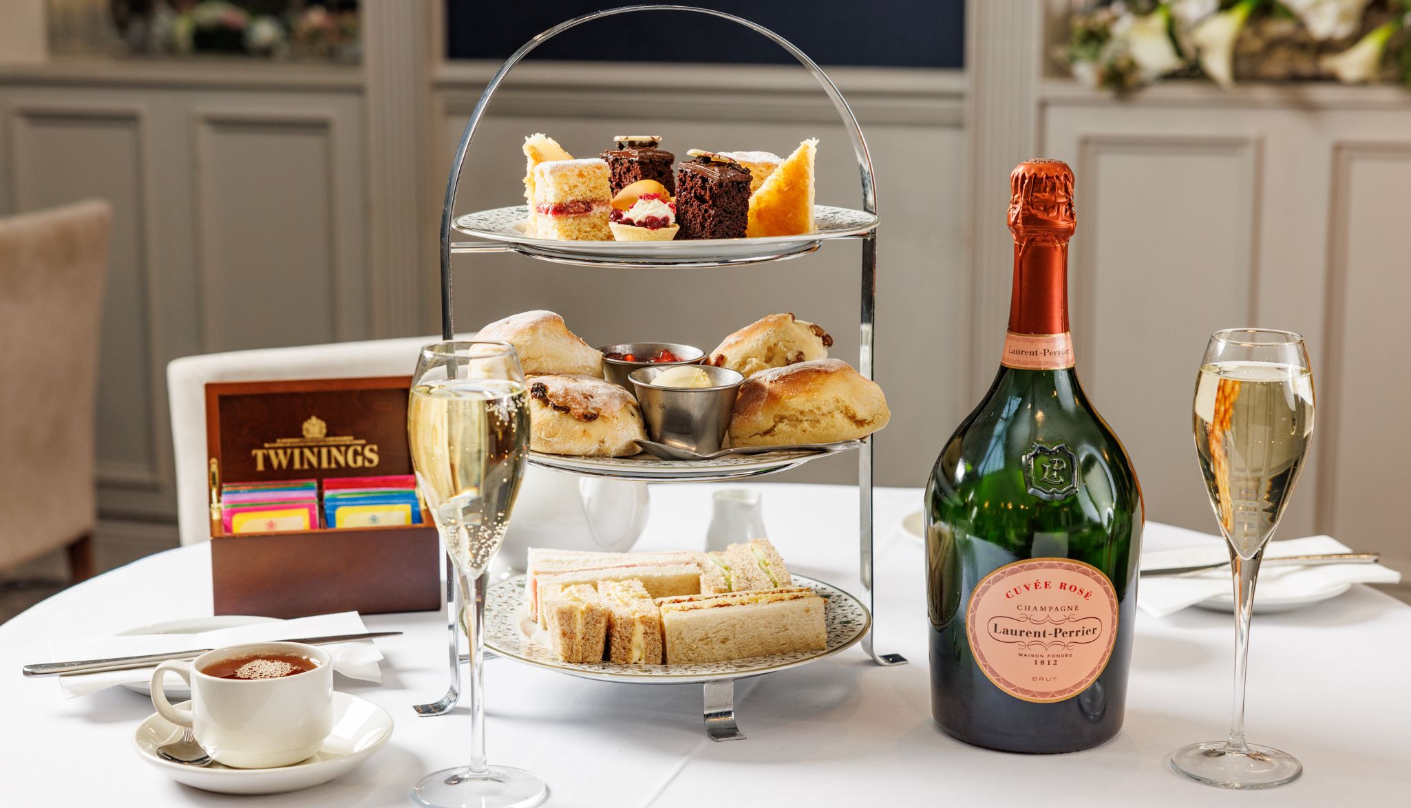 Champagne Afternoon Tea