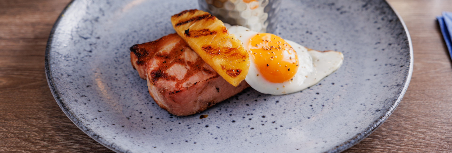 Ham Egg and Chips