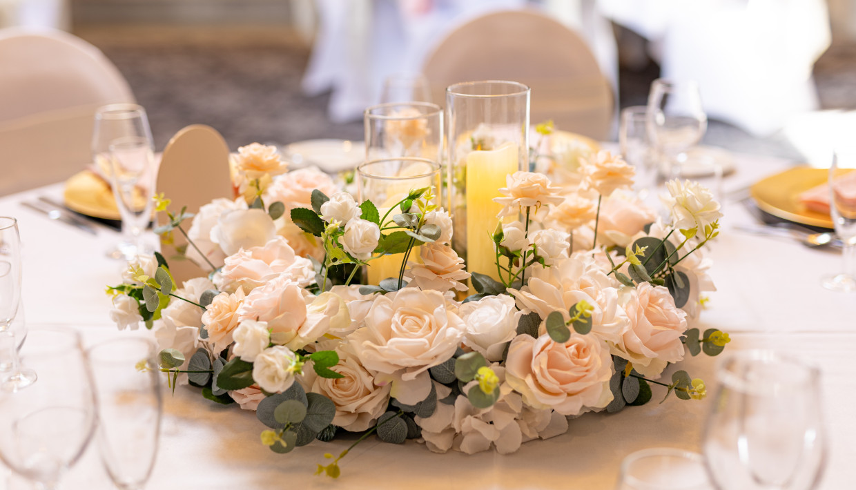 Wedding Table Flowers