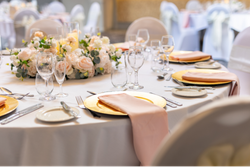 Wedding Tables Decoration setting