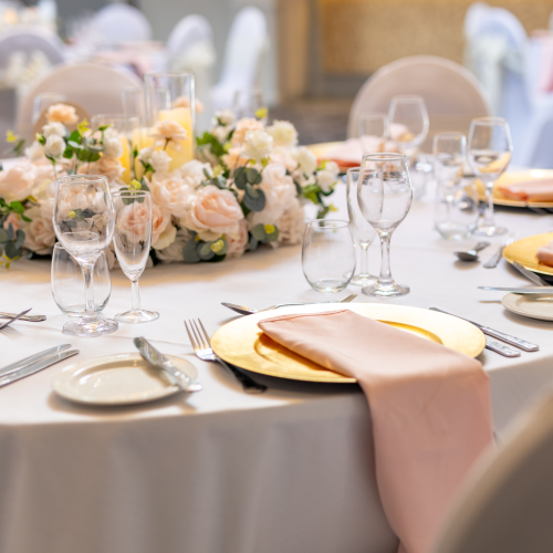 Wedding Tables Decoration setting