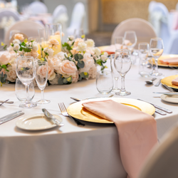 Wedding Tables Decoration setting