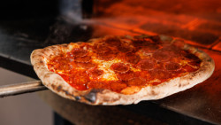 Pizza in Oven