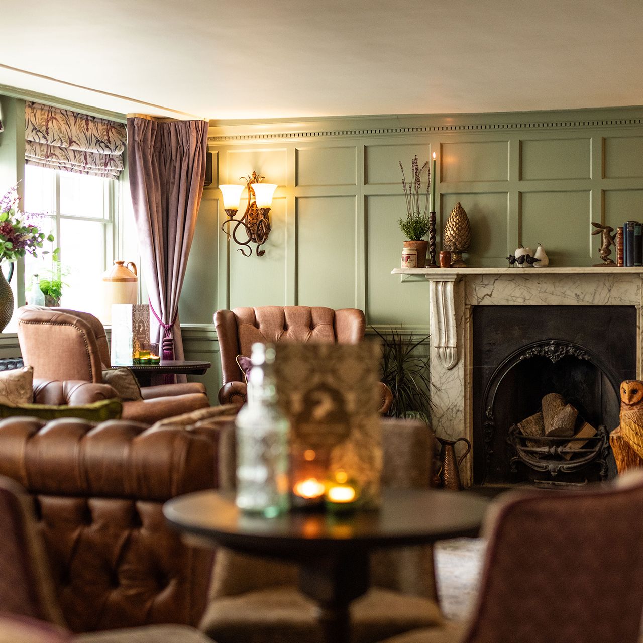 White Hart Dartmoor Lounge area