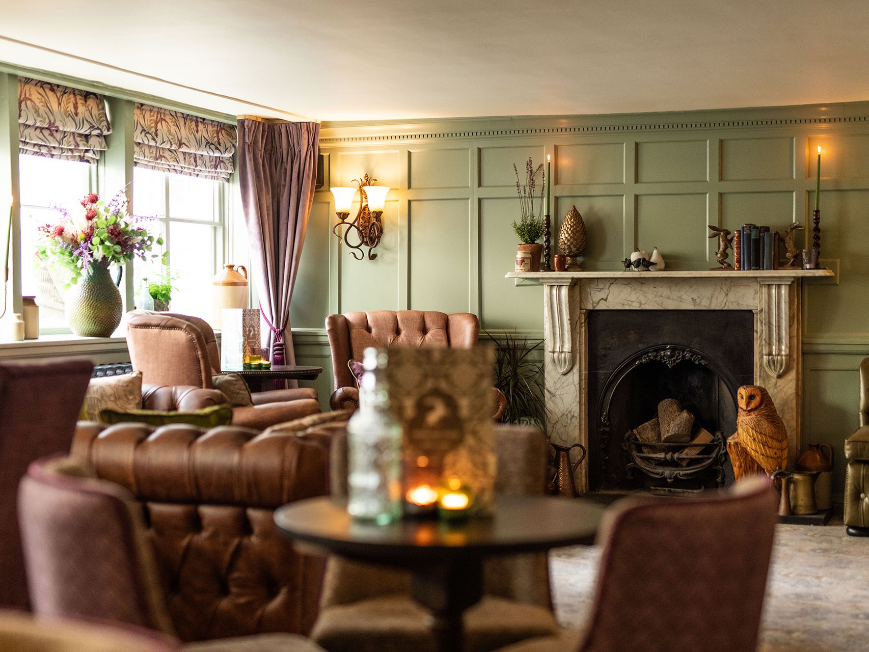 White Hart Dartmoor Lounge area