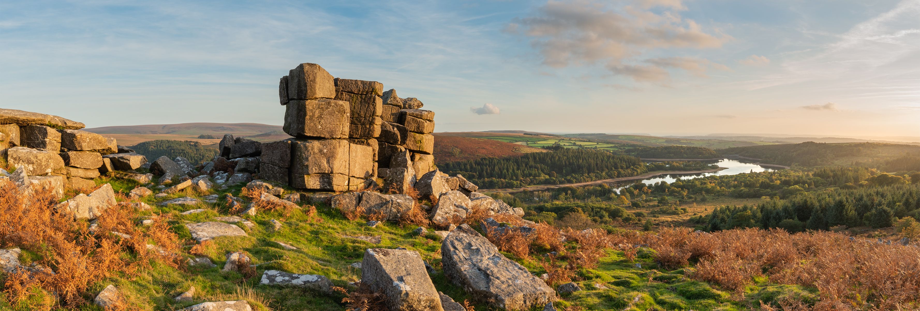 Leather Tor looking over burrator
