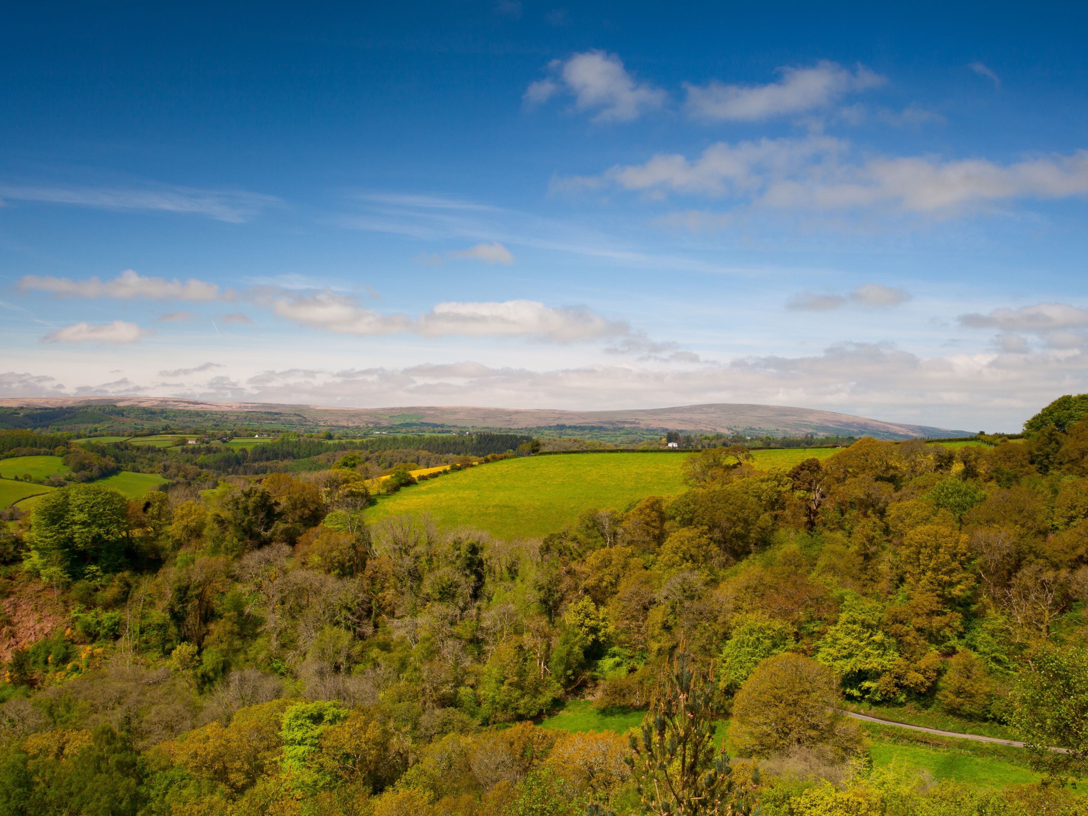 View from Castle Drogo