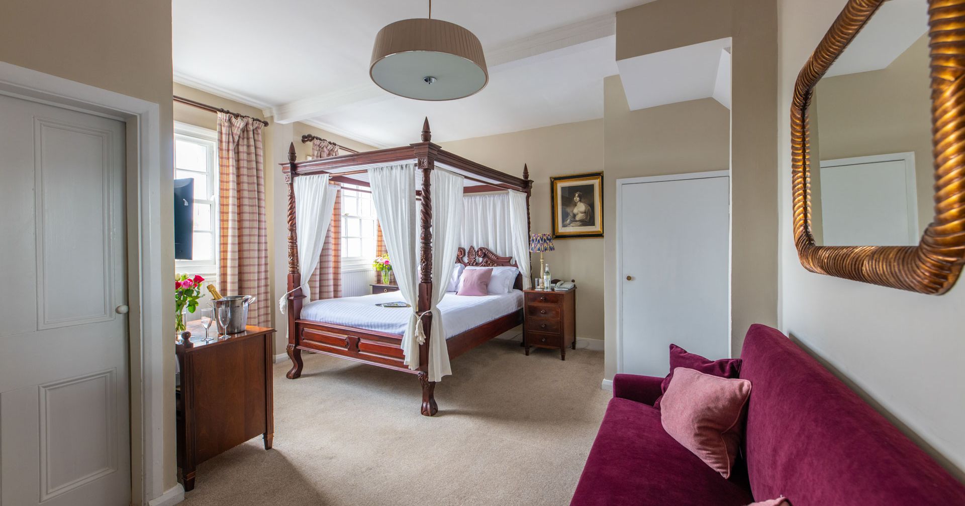 White Hart Hotel Room