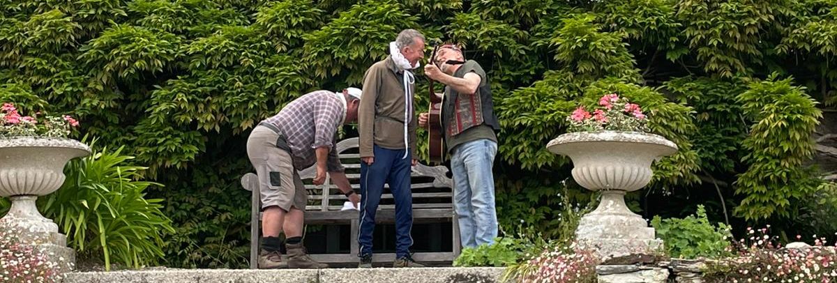 Rehearsal in the Walled Garden