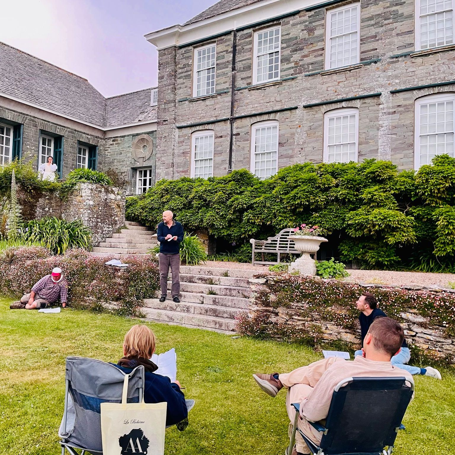 Rehearsal in the Walled Garden