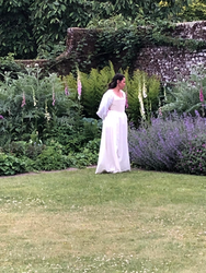 Maria in the Garden