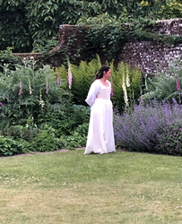 Maria in the Garden
