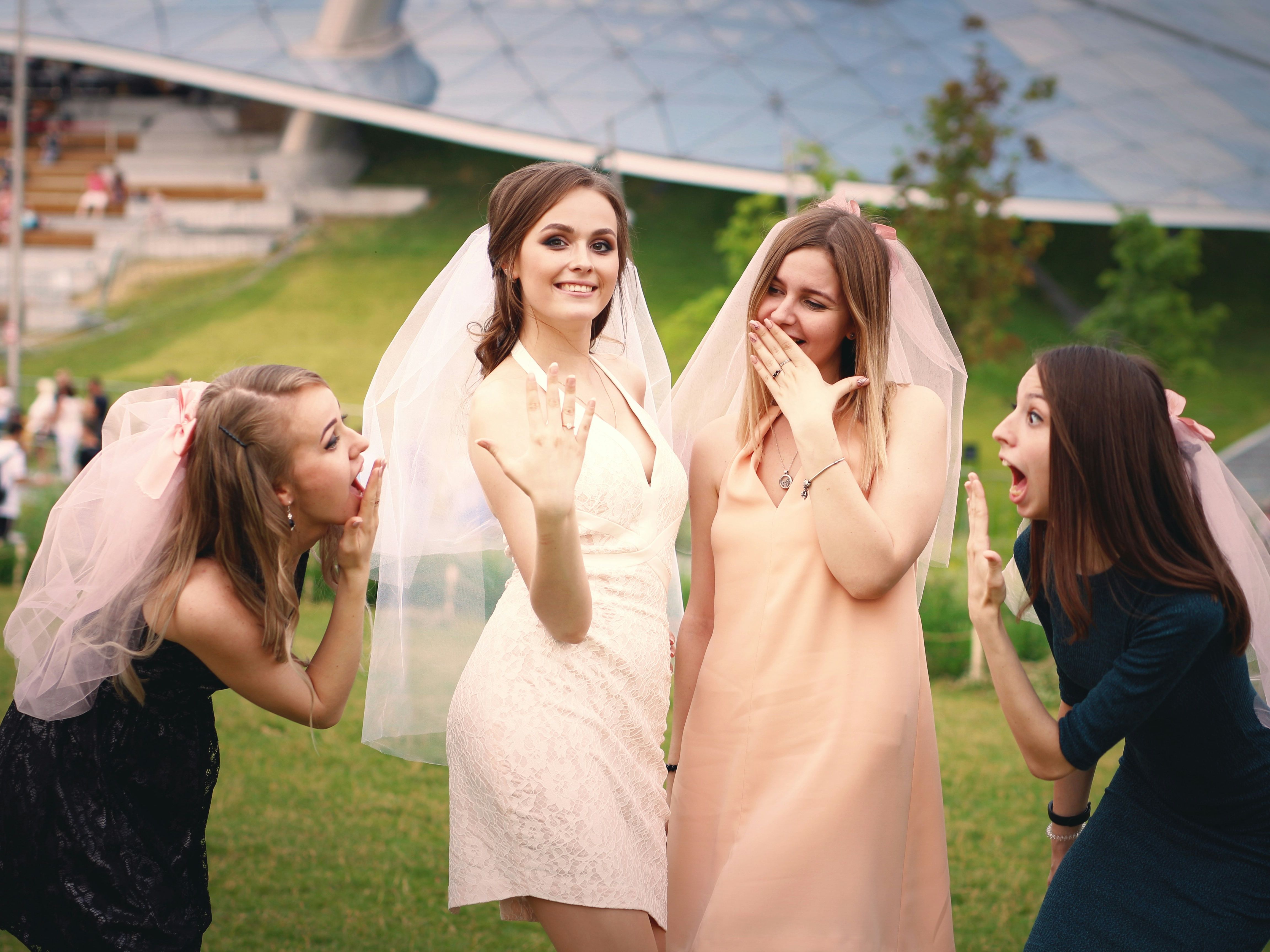 Rutland Wedding Venue Wisteria Hotel in Oakham Bride & Bridesmaids