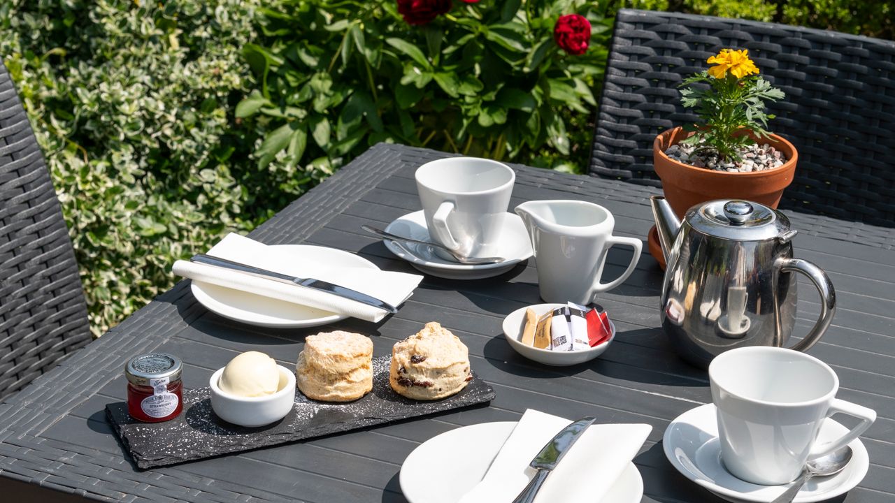 Cream Tea at the Wisteria Hotel in Oakham