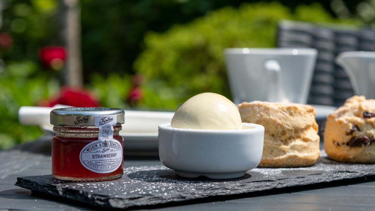 Cream Tea at the Wisteria Hotel in Oakham