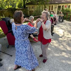 Dancing to music