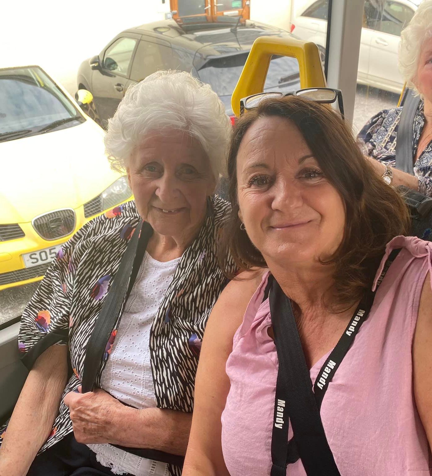 Women on Bus