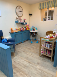 Meaningful occupation lounge doll therapy area