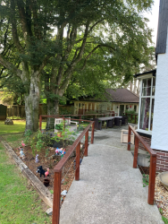 Back Garden of Woolwell Home