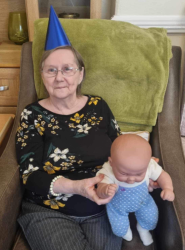 Lady with a doll