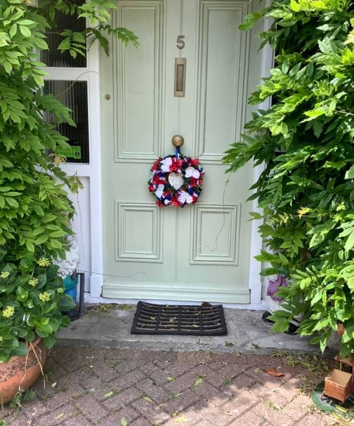 Wisteria Front Door