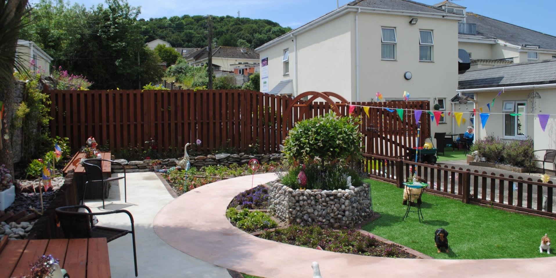 Garden and House