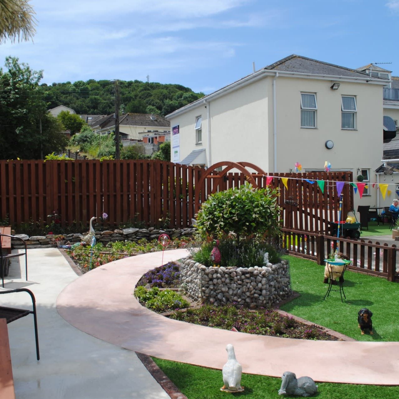 Garden and House
