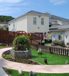 Garden and House