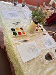 Getting ready for painting